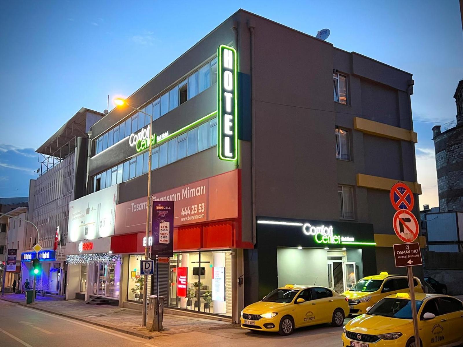 Comfort Center Suit Hotel Edirne Exteriör bild